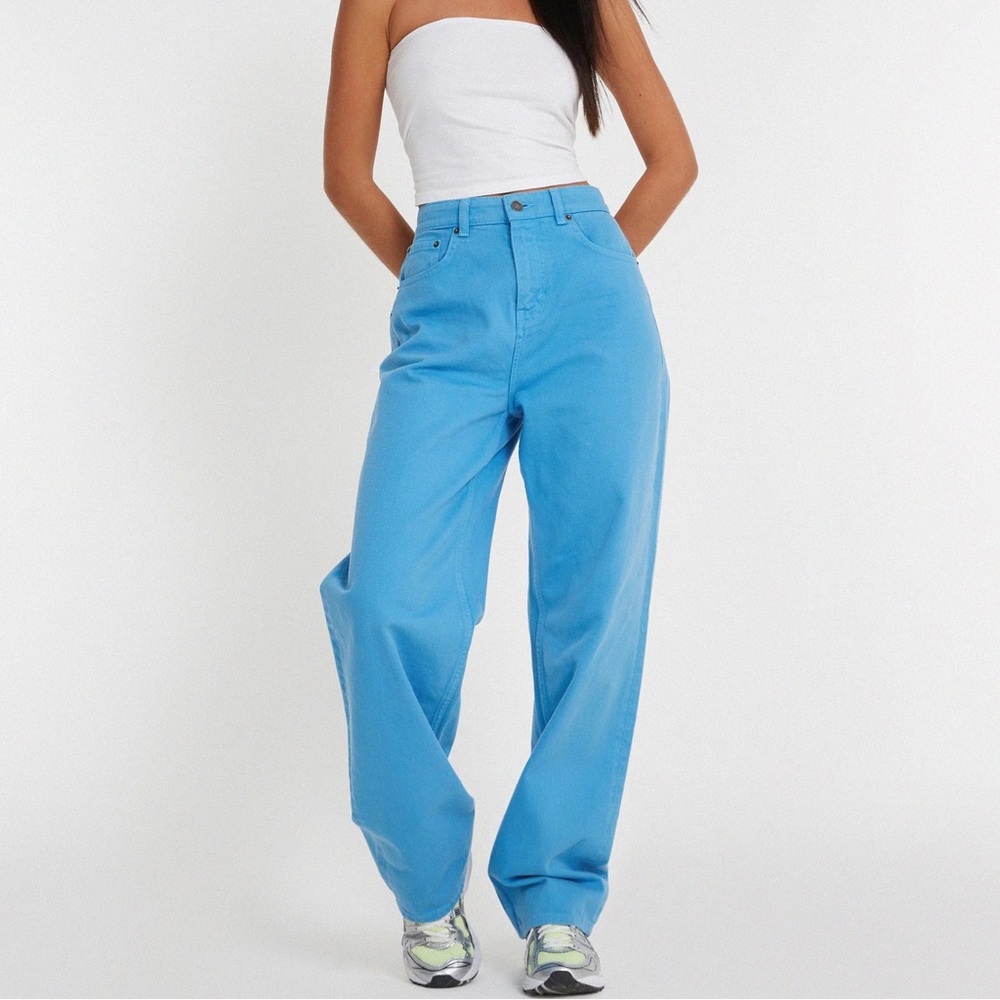 Motel rocks - PARALLEL JEANS IN AZURE BLUE
